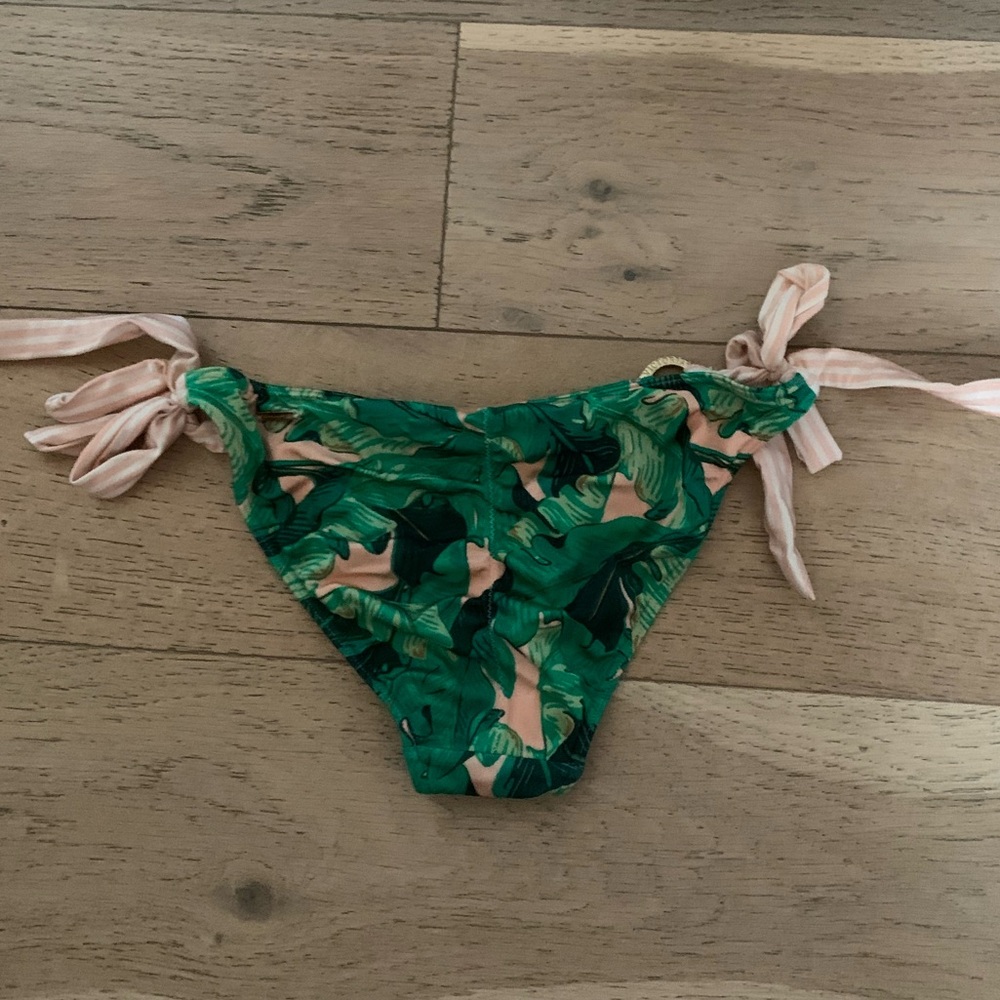 VS Tropical Side Tie bikini bottom, XS / TP / XP - Picture 2 of 5